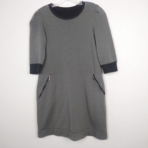 Theory gray sweater dress size small - Picture 3 of 6